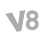 V8 logo