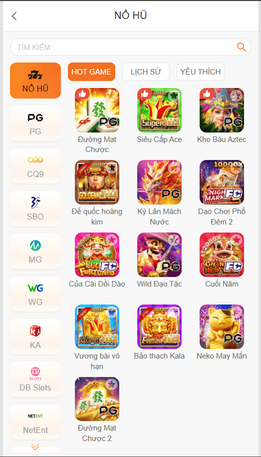Giới thiệu về slots F168
